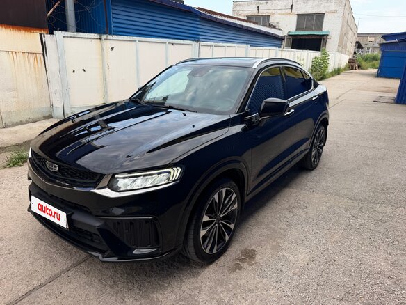 2022 Geely Tugella I Рестайлинг, чёрный - вид 2