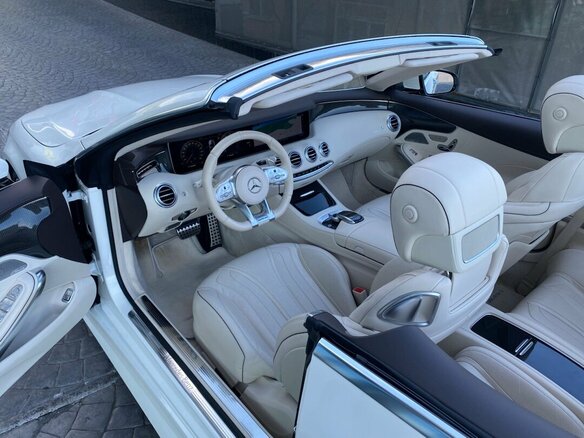 2020 Mercedes-Benz S-Класс 560 VI (W222, C217) Рестайлинг, белый, 17500000 рублей - вид 10