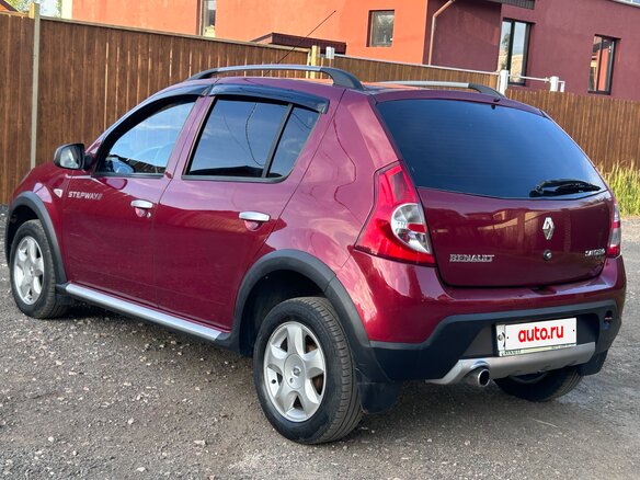 2011 Renault Sandero Stepway I, красный, 620000 рублей - вид 21