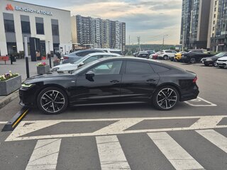 2020 Audi A7 50 TDI II (4K), чёрный, 5800000 рублей, вид 5