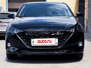 2021 Hyundai Solaris II Рестайлинг, чёрный, 1900000 рублей, вид 1