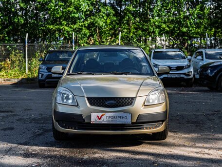 2009 Kia Rio II, бежевый, 410001 рублей, вид 3