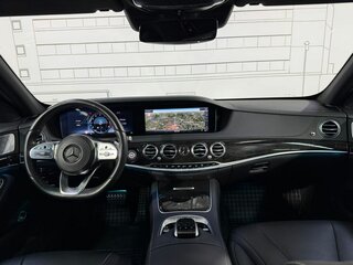 2018 Mercedes-Benz S-Класс 450 Long VI (W222, C217) Рестайлинг, чёрный, 6950000 рублей, вид 2