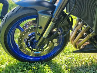 2017 Yamaha FZ8, серебристый, 950000 рублей, вид 4