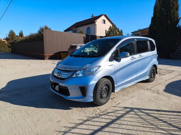 2011 Honda Freed I Рестайлинг, синий, 1150000 рублей - вид 2