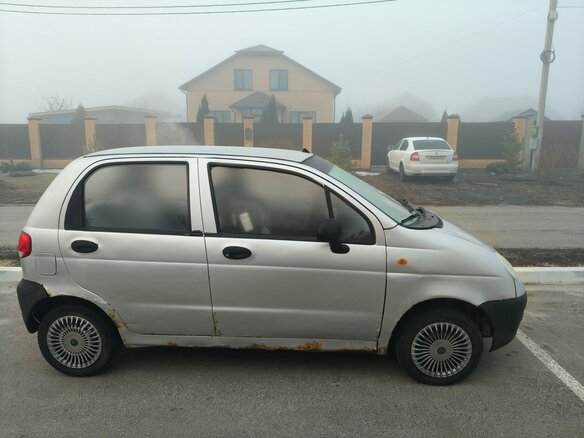2013 Daewoo Matiz I Рестайлинг, серебристый - вид 2