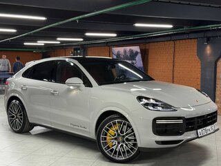 2021 Porsche Cayenne Turbo Coupé III, серый, 12350000 рублей, вид 3