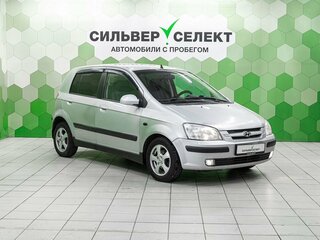 2004 Hyundai Getz I, серебристый, 320000 рублей, вид 5