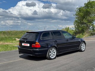 2001 BMW 3 серии 316i IV (E46) Рестайлинг, синий, 630000 рублей, вид 4
