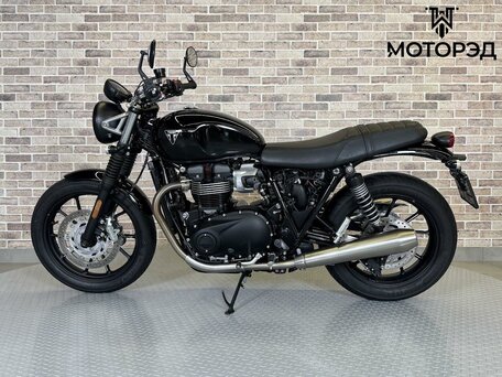 2023 Triumph Speed Twin, чёрный, 1385000 рублей, вид 3