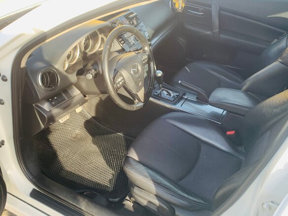 2011 Mazda 6 II (GH) Рестайлинг, белый, 827000 рублей - вид 7