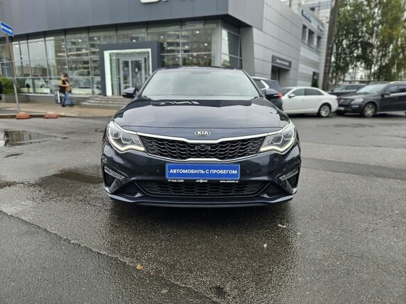 2019 Kia Optima IV Рестайлинг, синий - вид 1