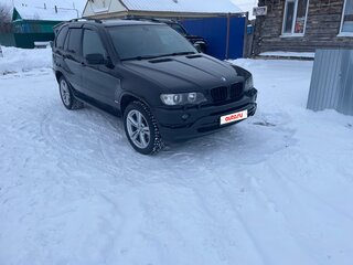 2001 BMW X5 4.4i I (E53), чёрный, 800000 рублей, вид 3