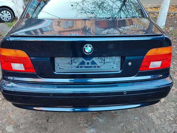 2001 BMW 5 серии 530i IV (E39) Рестайлинг, синий, 1400000 рублей - вид 3