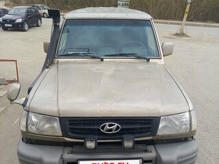 2002 Hyundai Galloper II, серый, 650000 рублей, вид 2