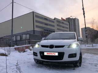 2008 Mazda CX-7 I, белый, 600000 рублей, вид 3