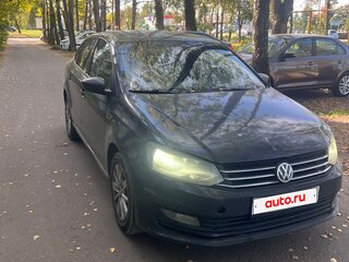 2018 Volkswagen Polo V Рестайлинг, серый, 730000 рублей, вид 3
