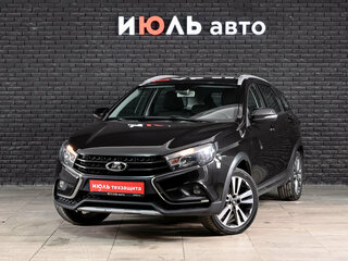 2018 Lada (ВАЗ) Vesta SW Cross I, чёрный, 1020000 рублей, вид 1