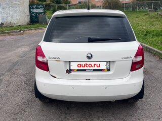 2014 Skoda Fabia II Рестайлинг, белый, 740000 рублей, вид 5