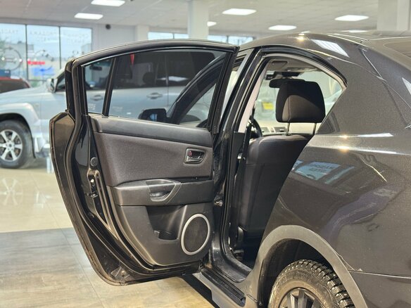 2008 Mazda 3 I (BK) Рестайлинг, чёрный - вид 19