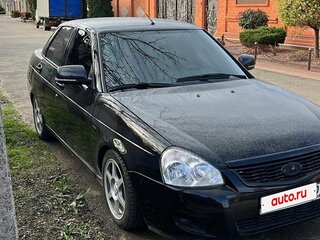 2010 Lada (ВАЗ) Priora I, чёрный, 600000 рублей, вид 2