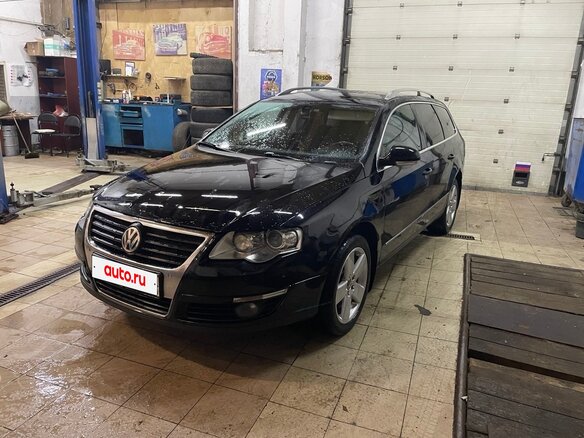 2009 Volkswagen Passat B6, чёрный, 950000 рублей
