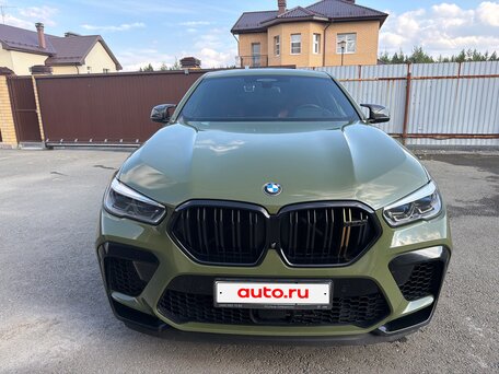 2021 BMW X6 M Competition III (F96), зелёный, 8600001 рублей, вид 1