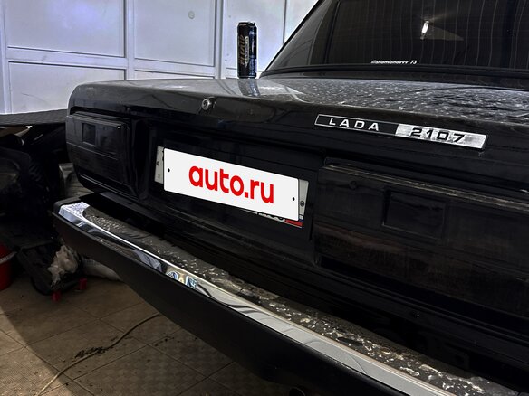 2010 Lada (ВАЗ) 2107, чёрный, 350000 рублей - вид 3