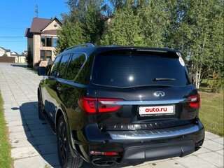 2018 Infiniti QX80 I Рестайлинг 2, чёрный, 5000000 рублей, вид 3