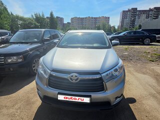 2014 Toyota Highlander III (XU50), серебристый, 2700000 рублей, вид 1