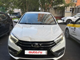 2023 Lada (ВАЗ) Vesta I Рестайлинг (NG), белый, 1150000 рублей, вид 3