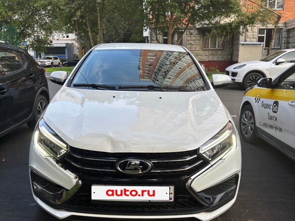 2023 Lada (ВАЗ) Vesta I Рестайлинг (NG), белый, 1150000 рублей - вид 2