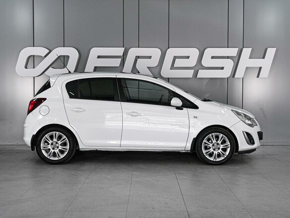 2011 Opel Corsa D Рестайлинг II, белый - вид 4