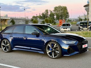 2021 Audi RS 6 IV (C8), синий, 12950000 рублей, вид 1