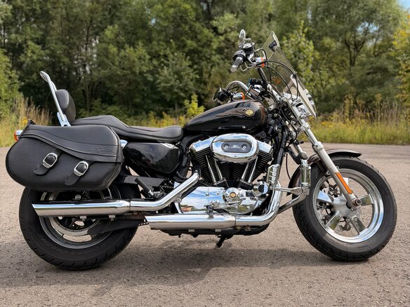 2013 Harley-Davidson Sportster 1200, коричневый, 850000 рублей - вид 10