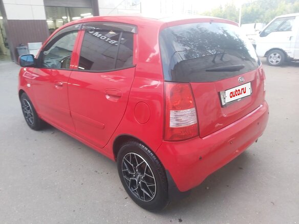 2007 Kia Picanto I Рестайлинг, красный, 500000 рублей - вид 19