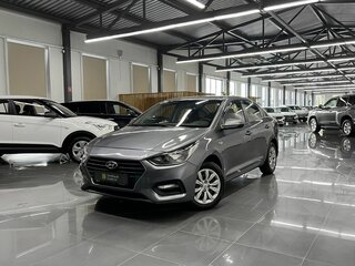 2018 Hyundai Solaris II, серый, 1250000 рублей, вид 1