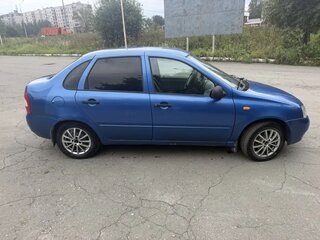 2007 Lada (ВАЗ) Kalina I, синий, 185000 рублей, вид 2