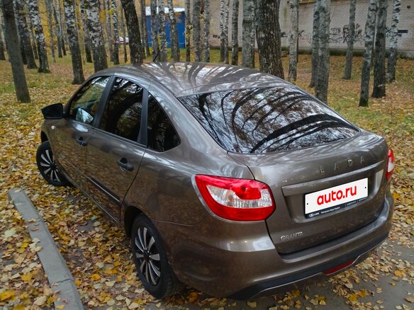 2020 Lada (ВАЗ) Granta I Рестайлинг, коричневый - вид 8