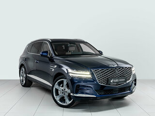 2021 Genesis GV80 I, синий, 5190000 рублей, вид 3
