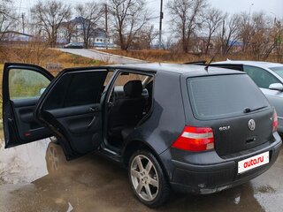 2002 Volkswagen Golf IV, чёрный, 420000 рублей, вид 5