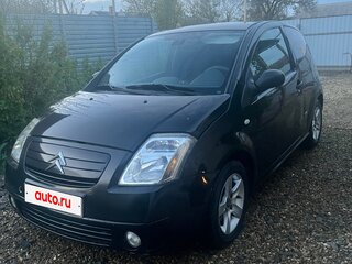 2004 Citroen C2, чёрный, 205000 рублей, вид 1
