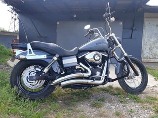 2010 Harley-Davidson Street Bob, серый, 709000 рублей, вид 2