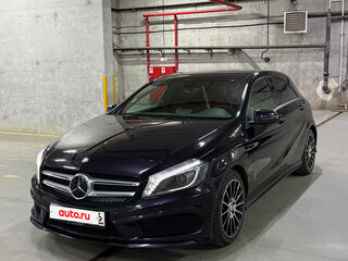 2015 Mercedes-Benz A-Класс 180 III (W176), фиолетовый, 1650000 рублей, вид 2