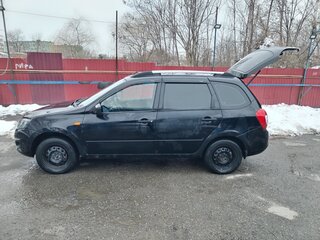 2013 Lada (ВАЗ) Kalina II, чёрный, 320000 рублей, вид 3