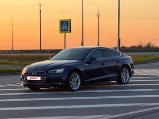 2018 Audi A5 II (F5), синий, 3980000 рублей, вид 1