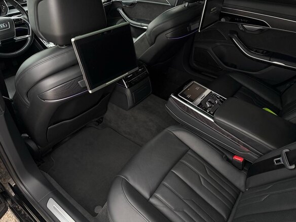 2018 Audi A8 Long 55 TFSI IV (D5), чёрный, 4150000 рублей - вид 25
