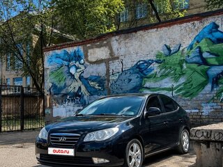 2007 Hyundai Elantra IV (HD), чёрный, 595000 рублей, вид 2
