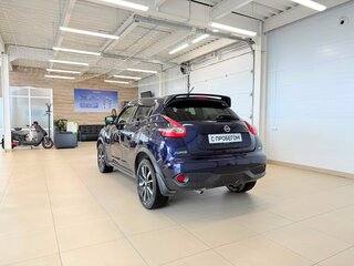 2014 Nissan Juke I Рестайлинг, синий, 1279000 рублей, вид 4