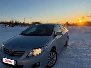 2007 Toyota Corolla AMT X (E140, E150), голубой, 650000 рублей, вид 3